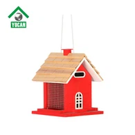 Ukrasite drvenu hranilicu za ptice